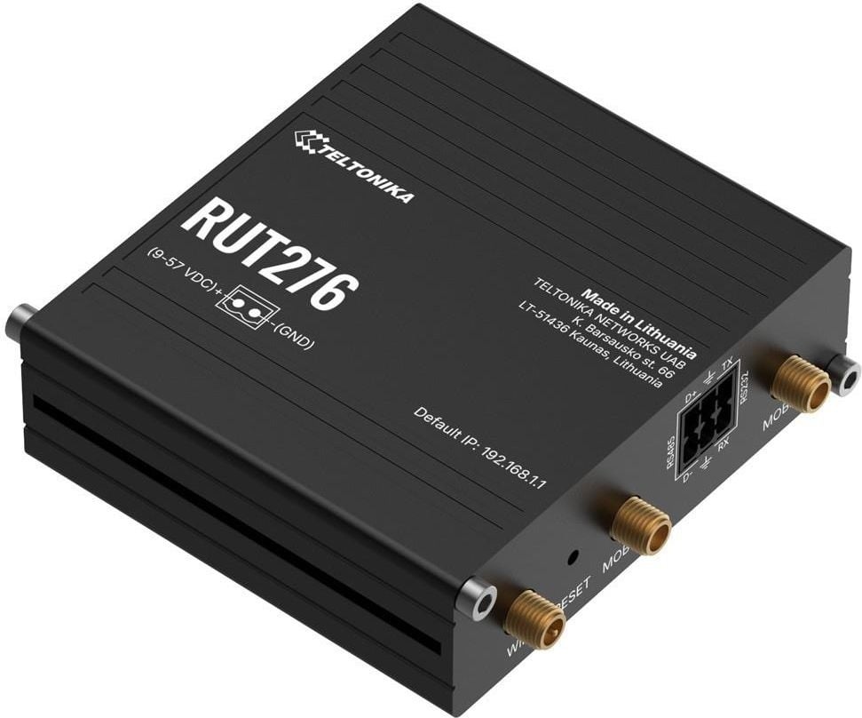 TELTONIKA NETWORKS RUT276 Compact Redcap 5G Router