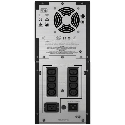 APC Smart-UPS C 3000VA LCD UPS AC 230V 2100Watt 3000VA USB output connectors 7 Black