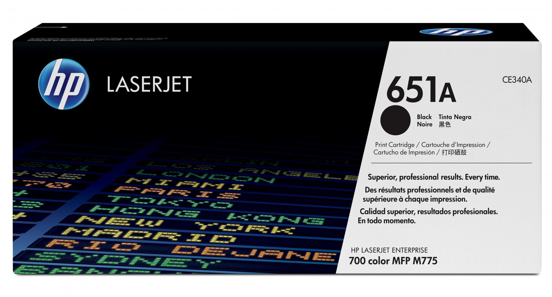 HP 651A original Toner cartridge CE340A black standard capacity 13.500 pages 1-pack