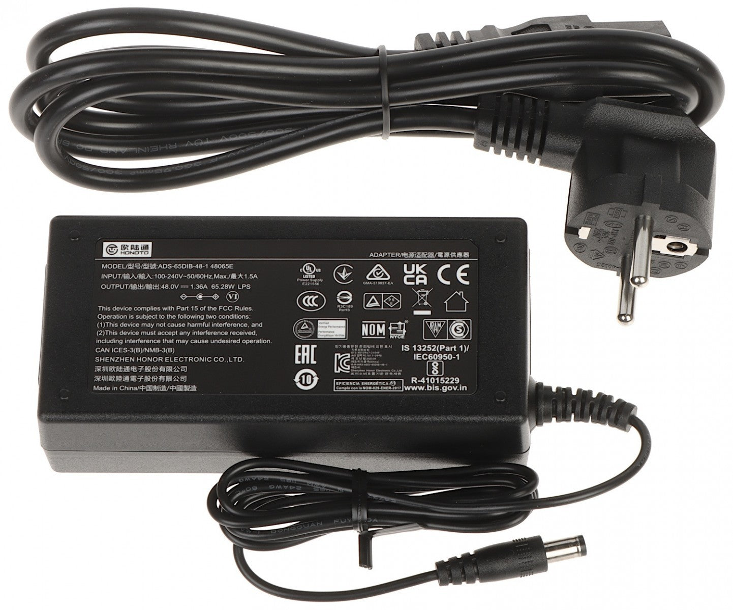 Hikvision DS-3E0505HP-E Commutateur POE Gigabit non géré 4 ports