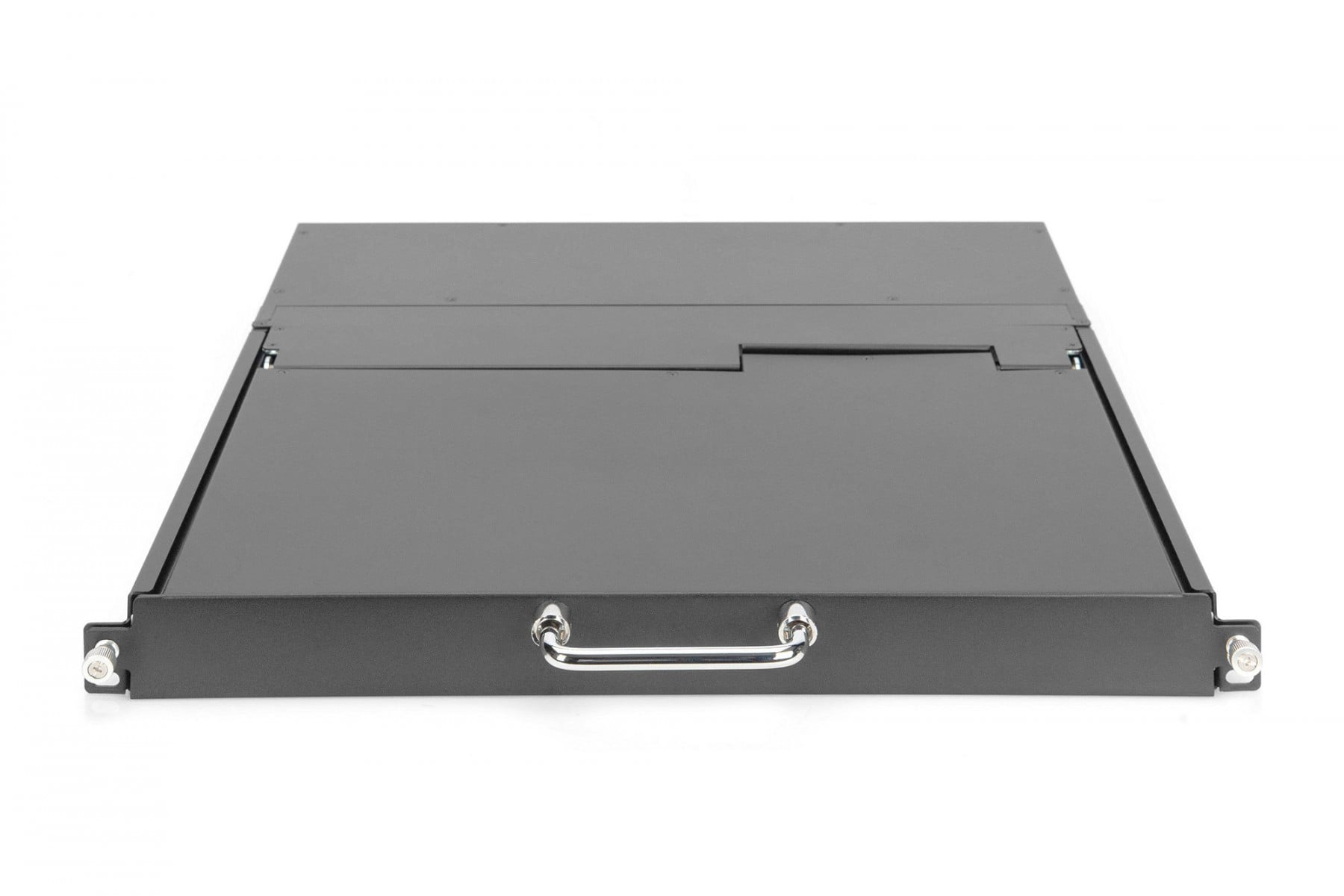 Console KVM modulaire 17'' HD LCD TFT, 8 ports HDMI, pavé tactile, clavier GE, noir
