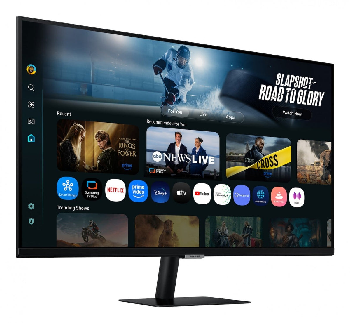 "Samsung M7 M70F écran plat de PC 81,3 cm (32"") 3840 x 2160 pixels 4K Ultra HD LCD Noir"