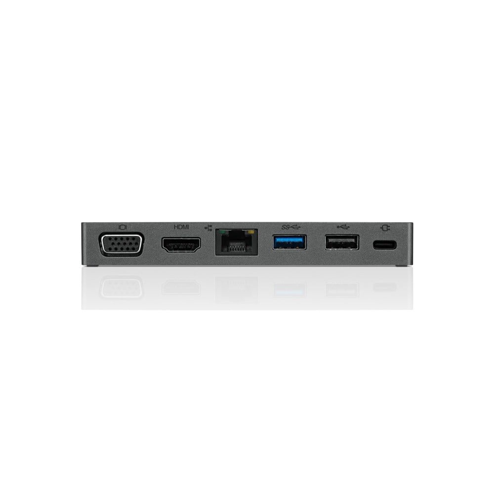 Lenovo 4X90S92381 station d'accueil Avec fil USB 3.2 Gen 1 (3.1 Gen 1) Type-C Gris