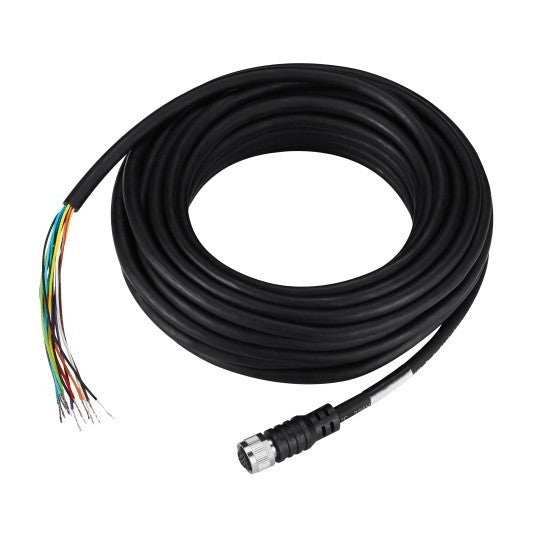 Hanwha SPP-C12100P Câble d'alimentation, couleur noire, 10m