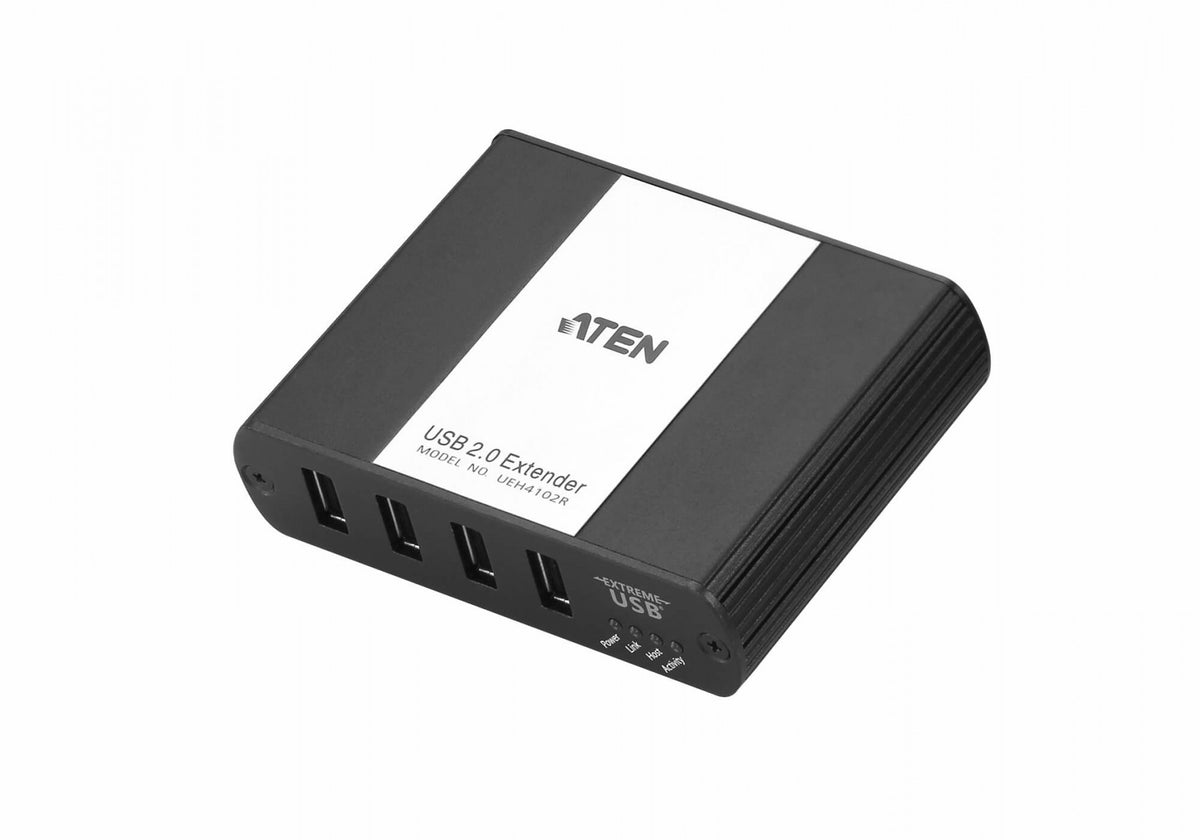 ATEN UEH4102 Extendeur USB 2.0 sur IP Hub métal 4 ports
