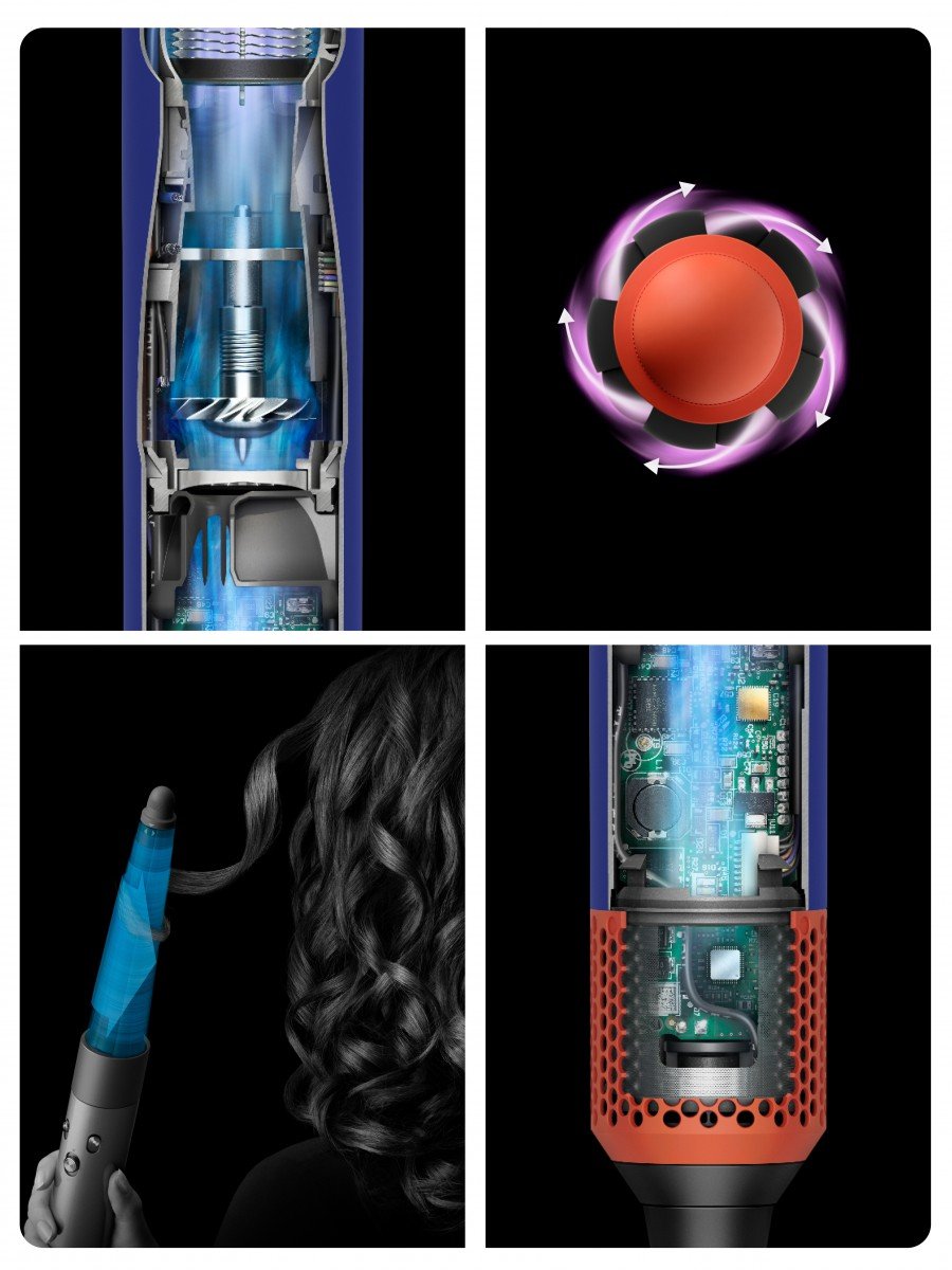 Dyson Airwrap Multistyler A chaleur Noir, Bleu, Vert, Orange 1300 W 2,675 m