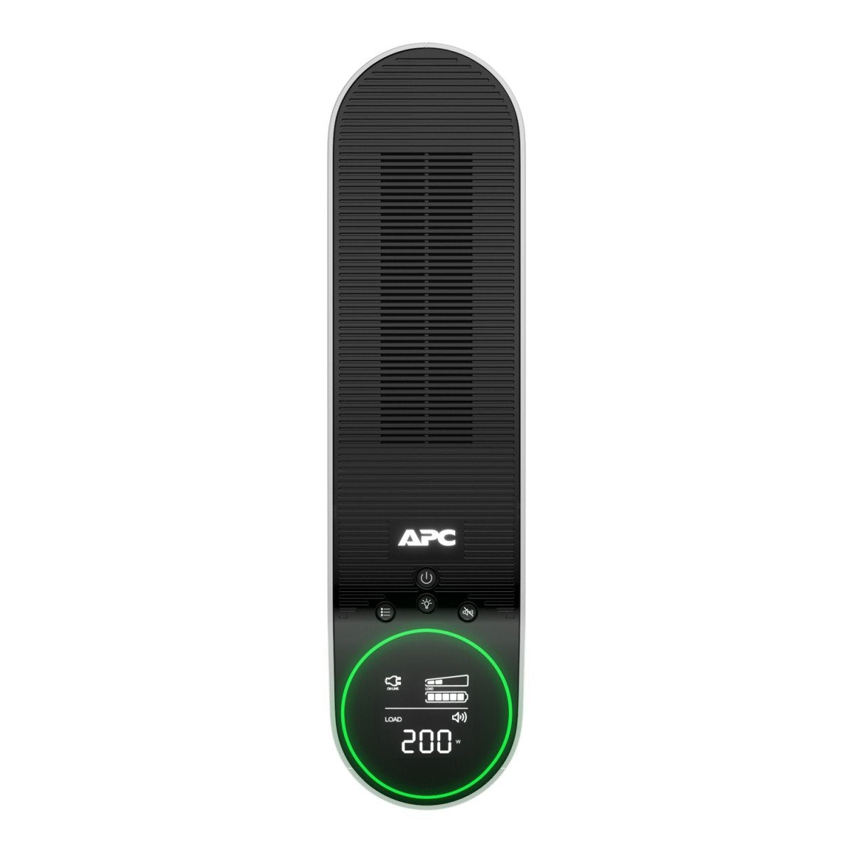 APC Back-UPS Pro 2200VA/1320W Tower 230V 4x Schuko and 2x IEC C13 outputs RGB lighting pure sine wave Arctic white