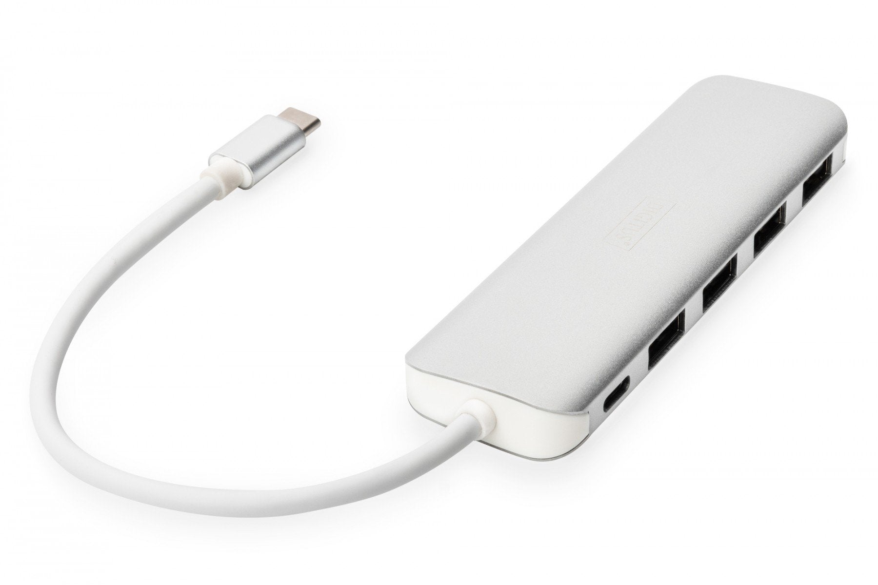Digitus DA-70242-1 hub & concentrateur USB 3.2 Gen 1 (3.1 Gen 1) Type-C 5000 Mbit/s Argent