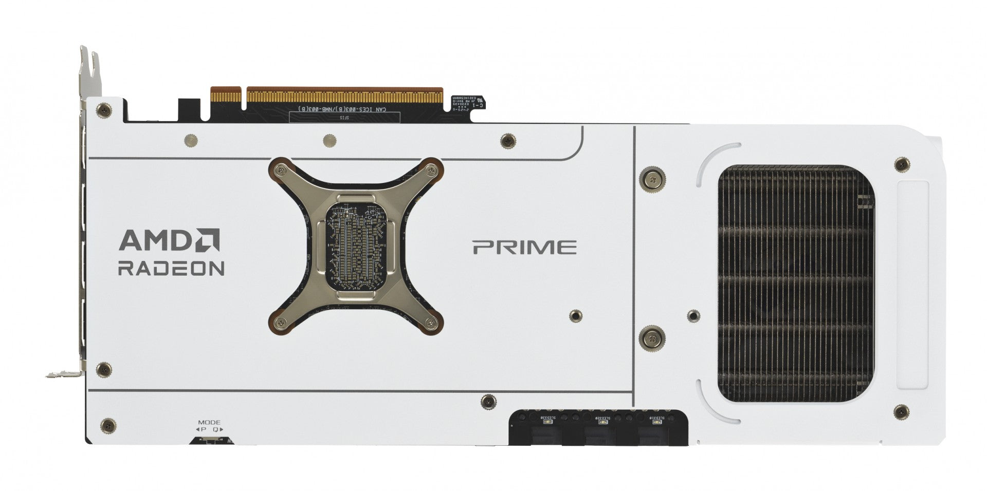 ASUS Prime Radeon RX 9070 XT White OC Edition 16Go GDDR6 Graphics Card PCIe 5.0 HDMI 2.1 DisplayPort 2.1a