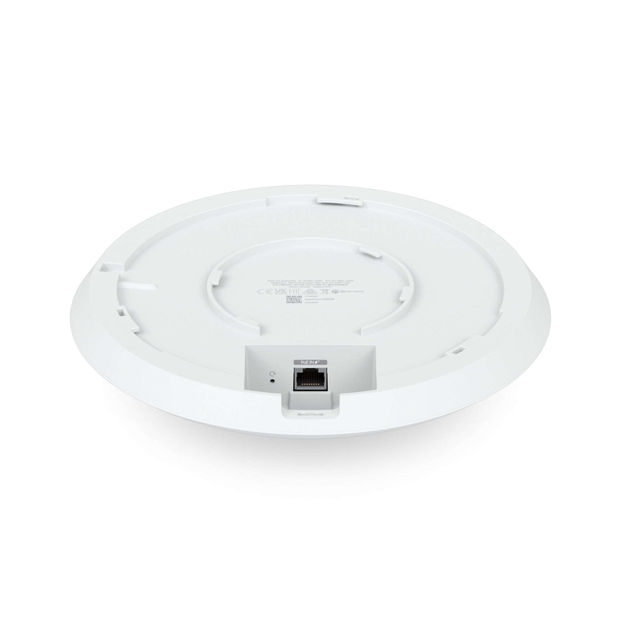 Ceiling-mount WiFi6E AP with 2.5GbE 10.