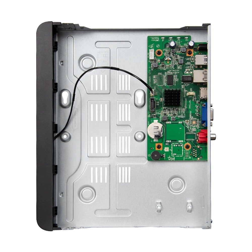 BCS BCS-P-NVR0401-4K(3) Enregistreur IP 4 canaux 8MP avec HDMI 4K et prise en charge de 1 disque dur