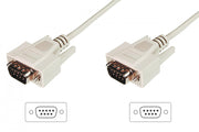 Digitus AK-610107-030-E câble Série Beige 3 m D-Sub (DB-25)