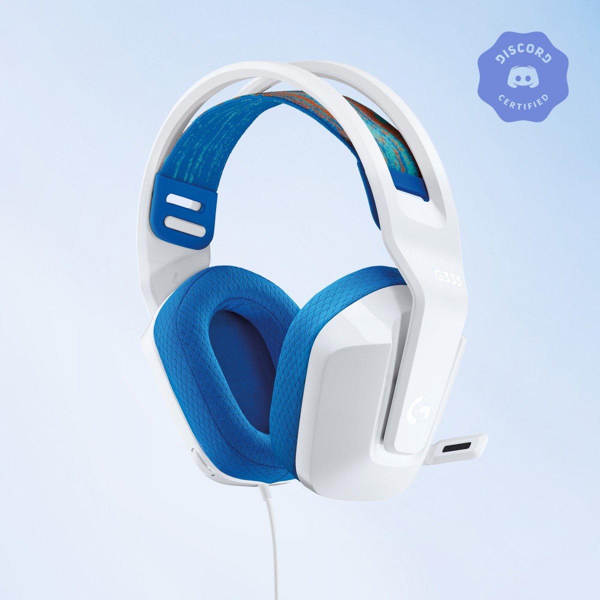 LOGITECH G335 Wired Gaming Headset - WHITE - EMEA