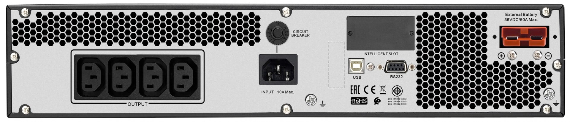 Easy UPS ONLINE SRV RM Ext. 1000VA230V