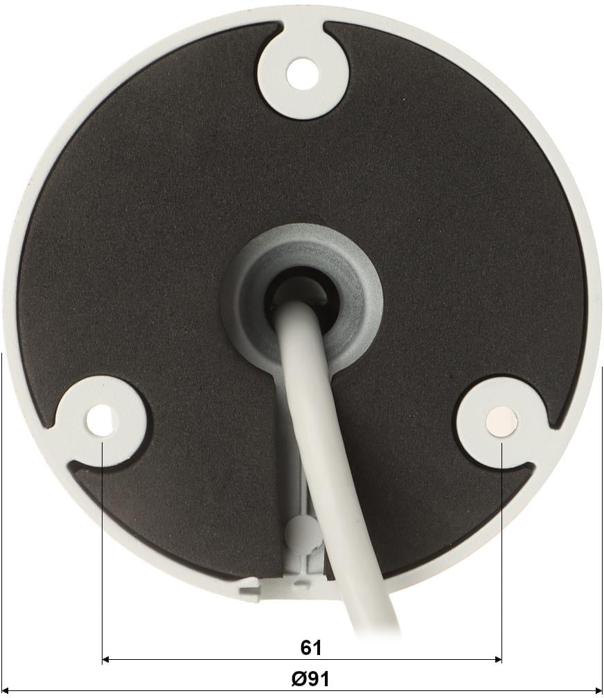 DAHUA- Caméra bullet 4 Mps DH-IPC-HFW3441T-AS-P