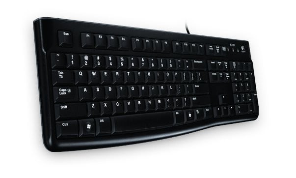 Logitech 920-002489 clavier USB QWERTZ Allemand Noir