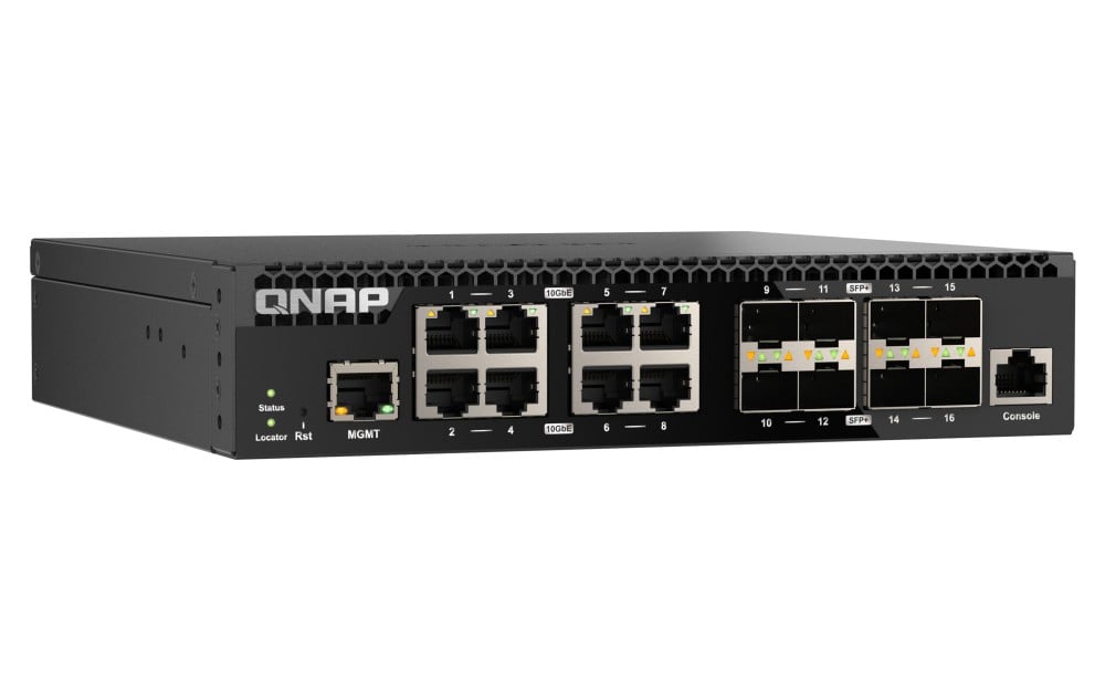 16x10GbE managed HR 8xSFP+8x10GbE RJ45
