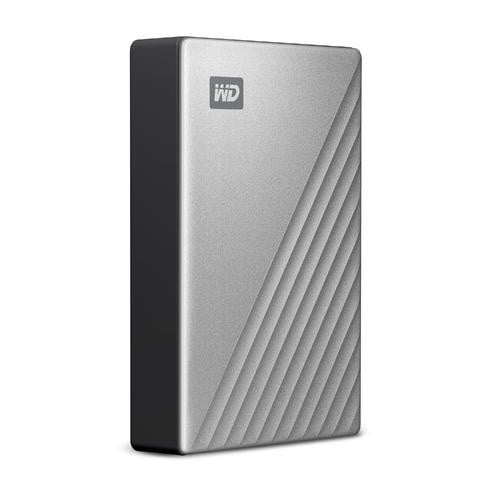 WD My Passport Ultra 1To Silver USB-C/USB3.0 HDD 2.5p Metal finish RTL portable extern
