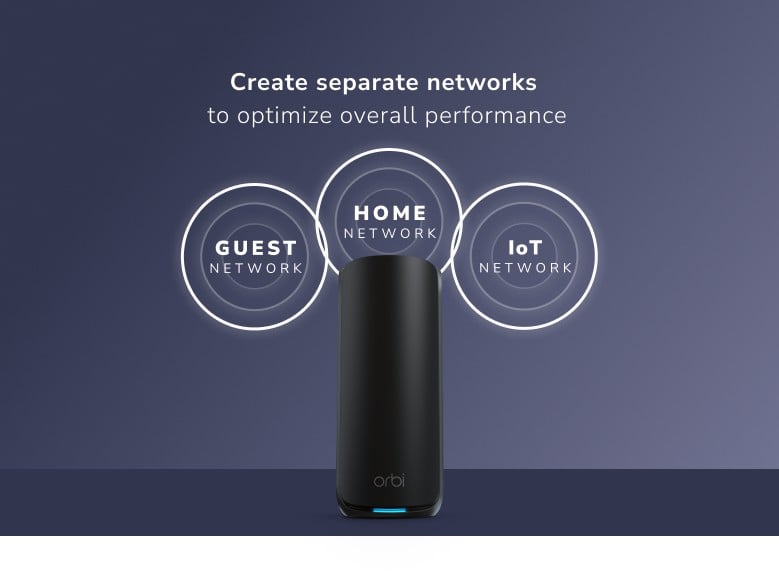 NETGEAR Orbi 8 TB Wi-Fi 7 3P BLK BNDL RBE873