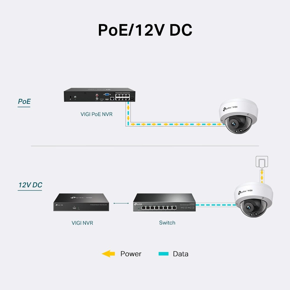 TP-LINK VIGI C240I 4MP Dome Network Camera 4mm