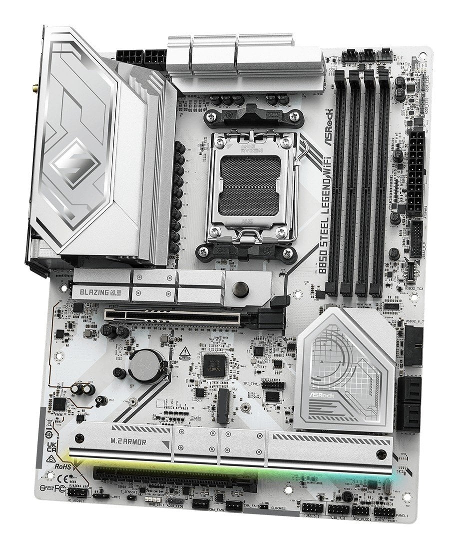 Asrock B850 Steel Legend WiFi AMD B850 Emplacement AM5 ATX