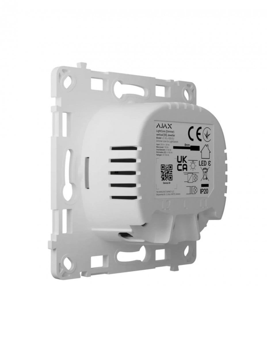 Ajax Systems 91248.255.WH1 LightCore (Dimmer) [55] - blanc