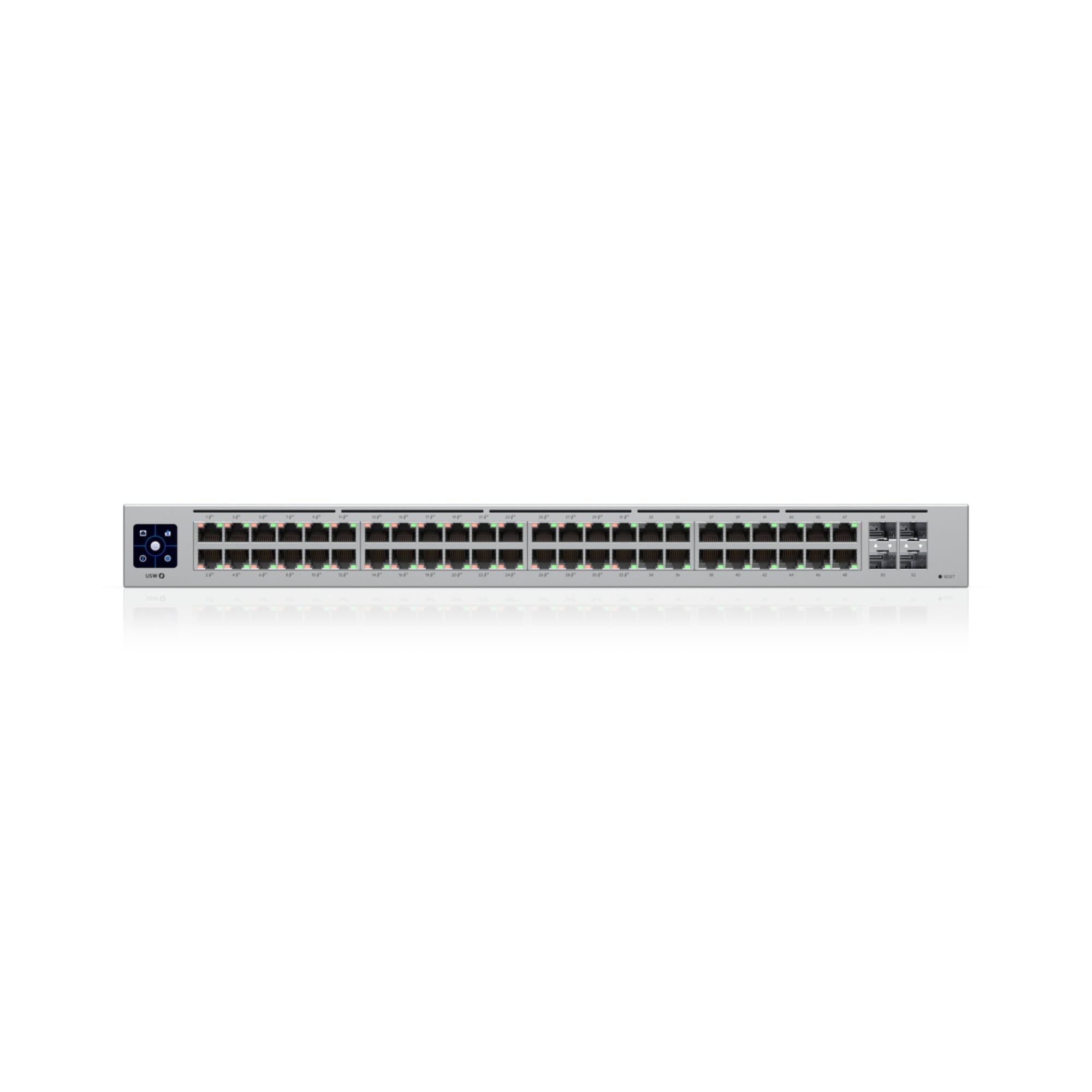"Ubiquiti Networks UniFi USW-48-POE commutateur réseau Géré L2 Gigabit Ethernet (10/100/1000) Connexion Ethernet, supportant l'alimentation via ce port (PoE) 1U "