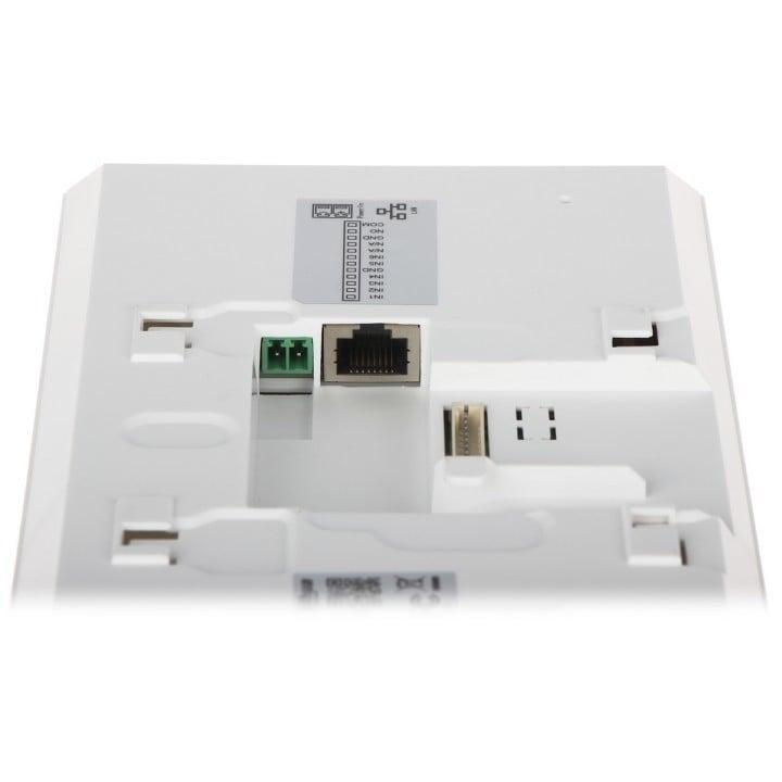 "Dahua VTH2421FW-P 7"" moniteur IP a écran tactile, 1024x600, PoE, intégration d'alarme, 8 Go de stockage"