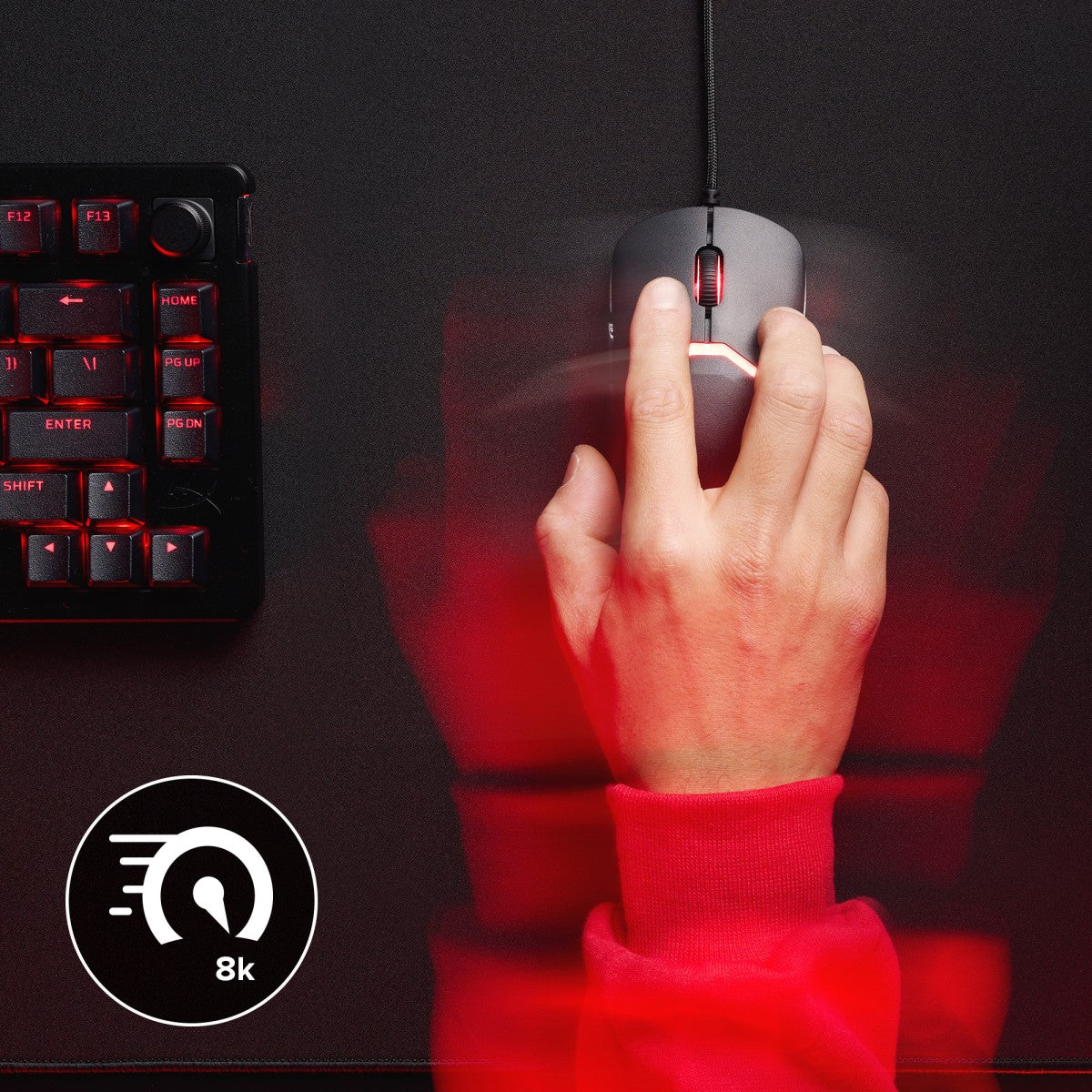 Souris Gaming HyperX Pulsefire Saga (Noire)