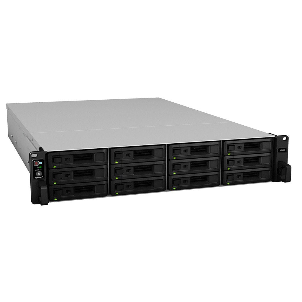 SYNOLOGY UC3200 Dual Controller SAN 12-bay Xeon 2.4GHz 8Go 1x10Go 2x1GbE LAN 2xPower Supply