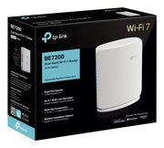 TP-Link Archer BE450 routeur sans fil Multi-Gigabit Ethernet Bi-bande (2,4 GHz / 5 GHz) Blanc