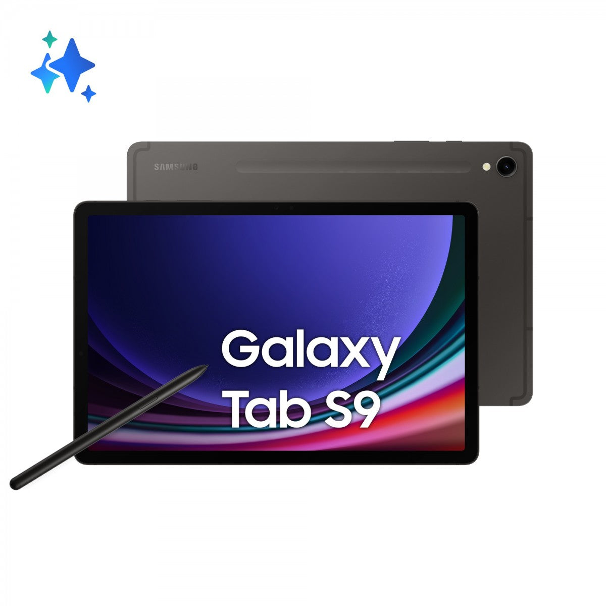 "Samsung Galaxy Tab S9 Snapdragon 128 Go 27,9 cm (11"") 8 Go Wi-Fi 6 (802.11ax) Android 13 Graphite"