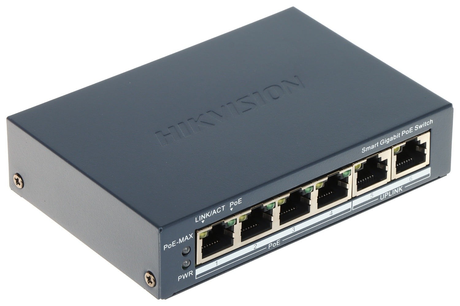 Hikvision DS-3E1506P-EI Commutateur POE intelligent Gigabit 4 ports