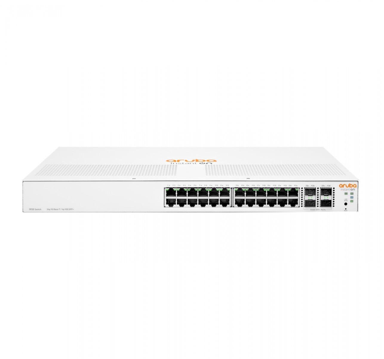 HPE Networking Instant On 1930 24G Class4 PoE 4SFP/SFP+ 195W Switch Commutateur C3 Géré 24 x 10/100/1000 PoE+4 x 1 Gigabit/10 Gb