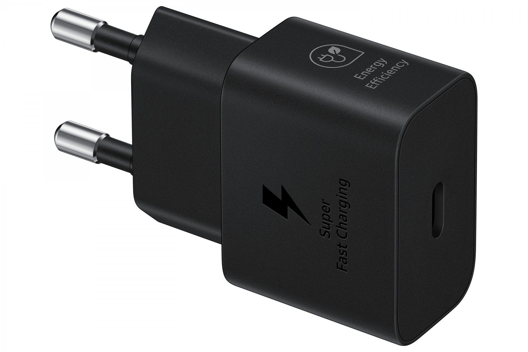 SAMSUNG fast charger USB-C 25W with data cable black