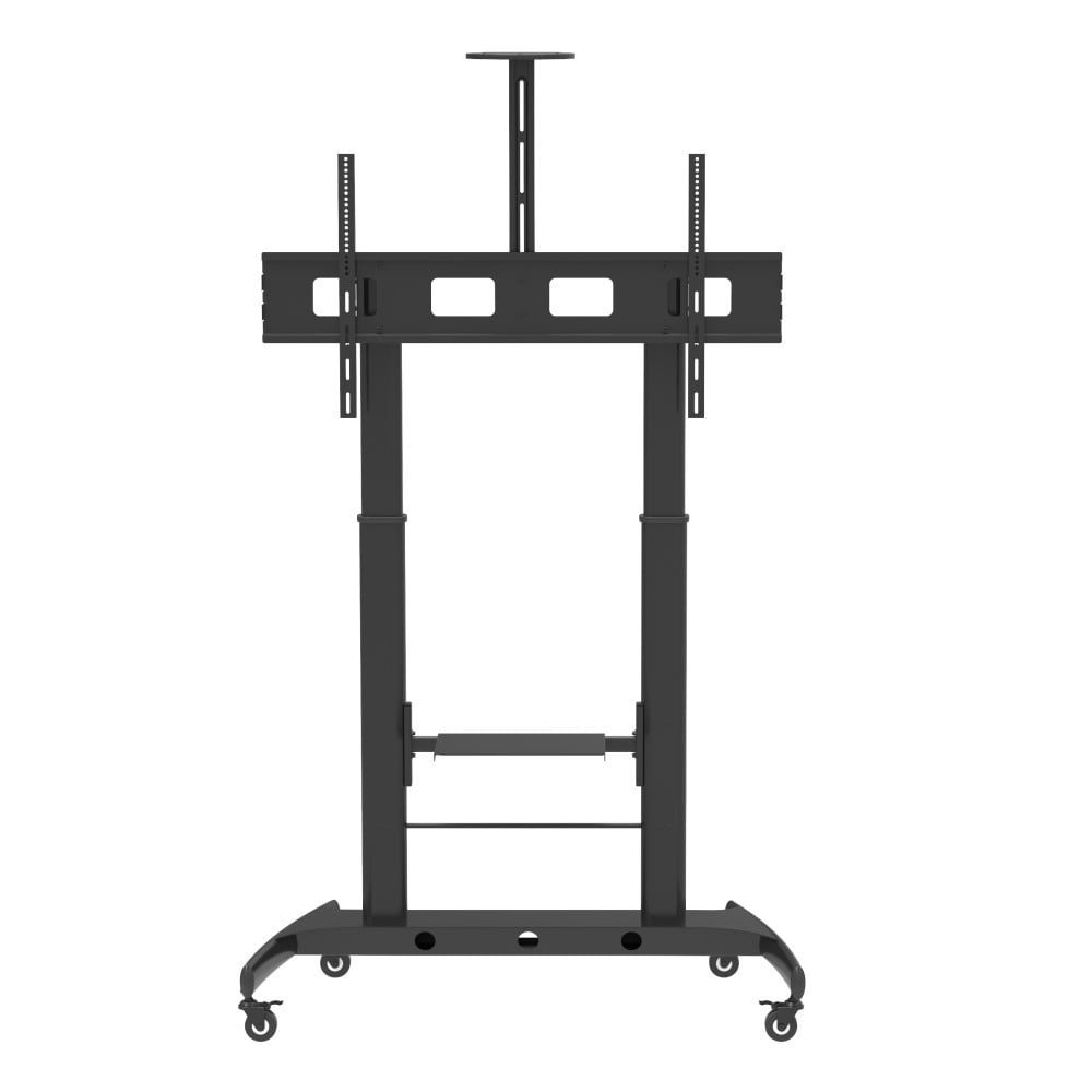 "Techly ICA-TR45 Support TV mobile 52-110"" jusqu'a 120kg avec réglage de hauteur fluide"
