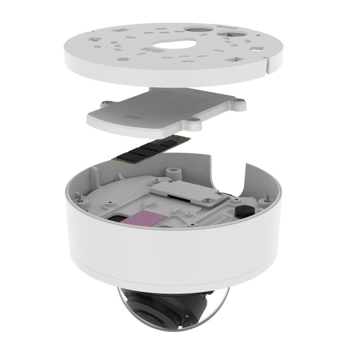 Hanwha PNV-A6081R-E2T caméra de sécurité Dôme Caméra de sécurité IP Intérieure et extérieure 1920 x 1080 pixels Plafond
