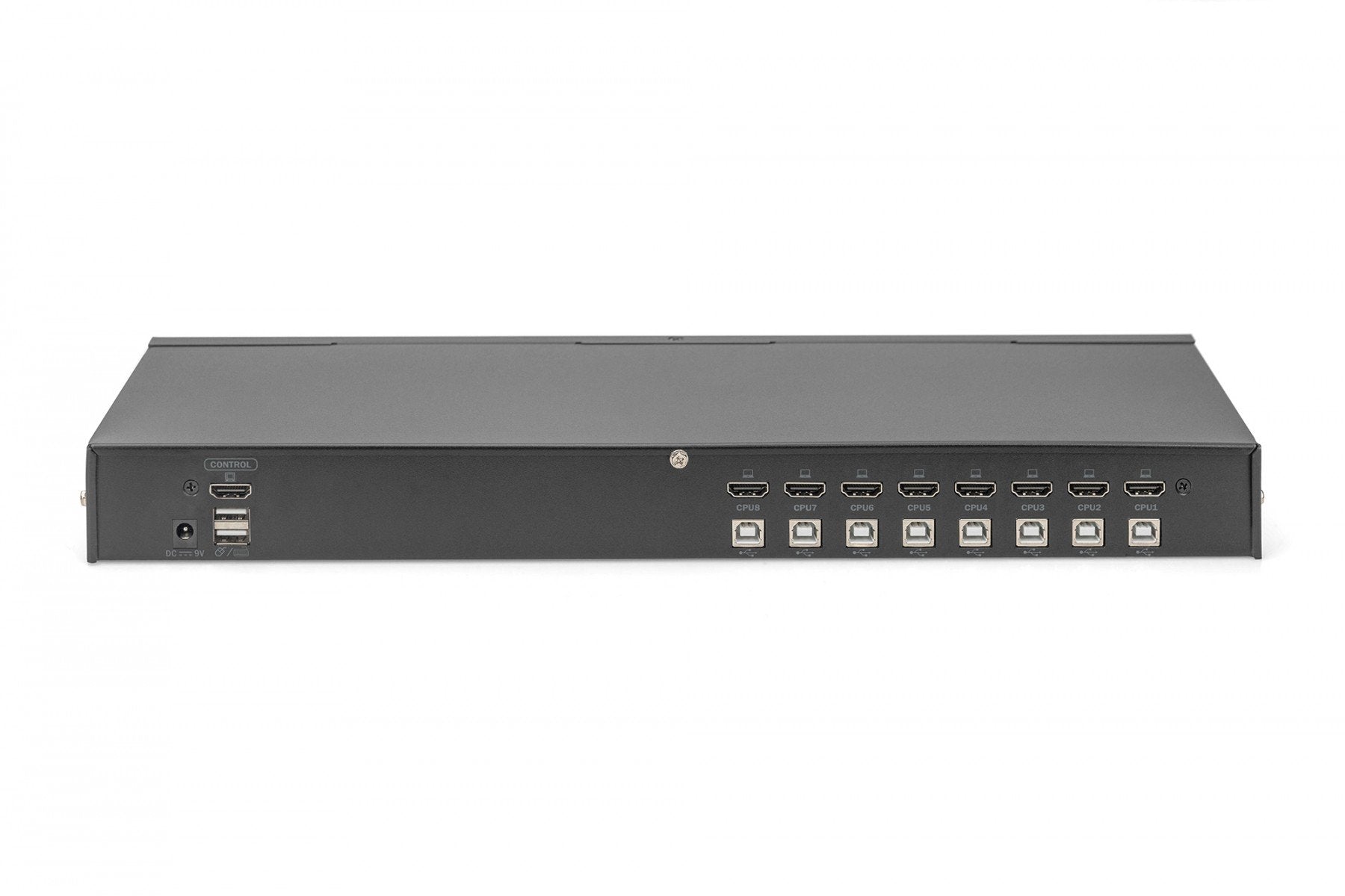 "Commutateur KVM 8 ports, Rack 19"", 4K 30Hz, 8xHDMI IN, 1xHDMI OUT, 2xUSB A"