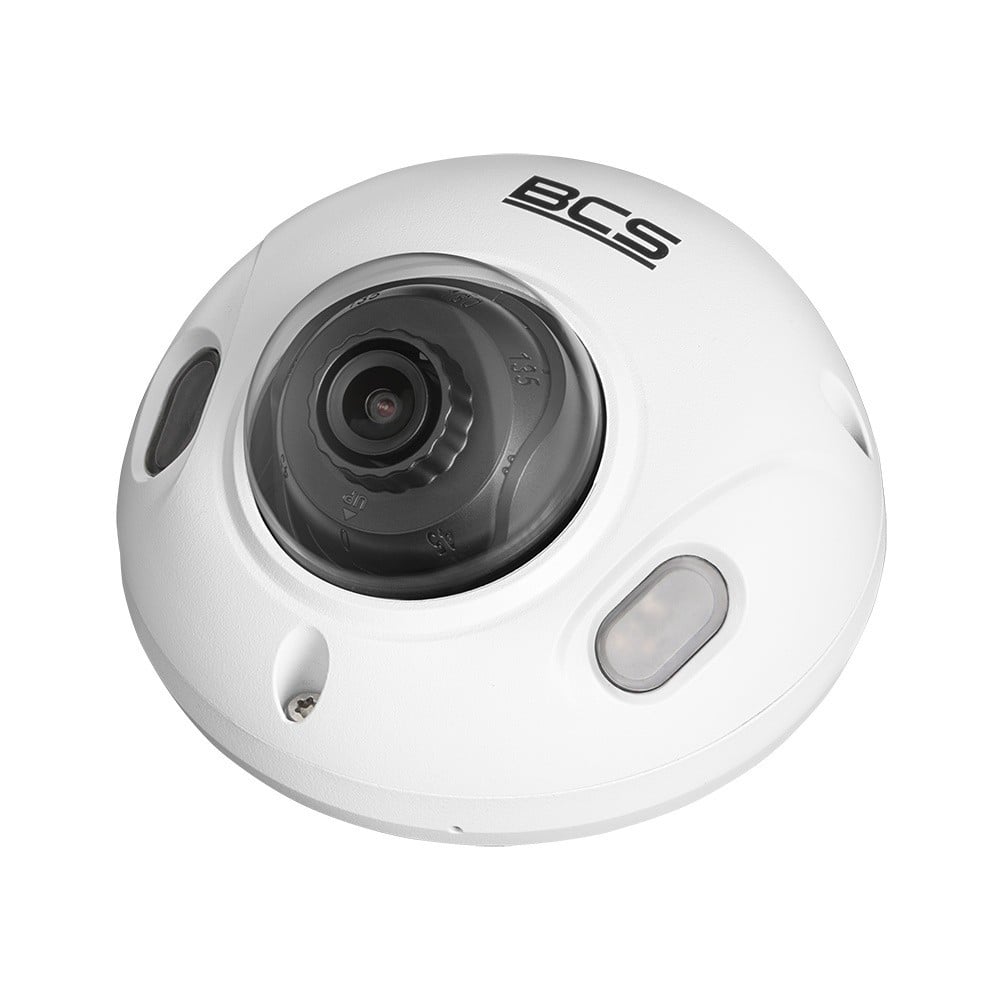 BCS BCS-L-DMIP25FSR3-Ai1 Caméra dôme IP 5MP avec IR, WDR et fonctionnalités intelligentes