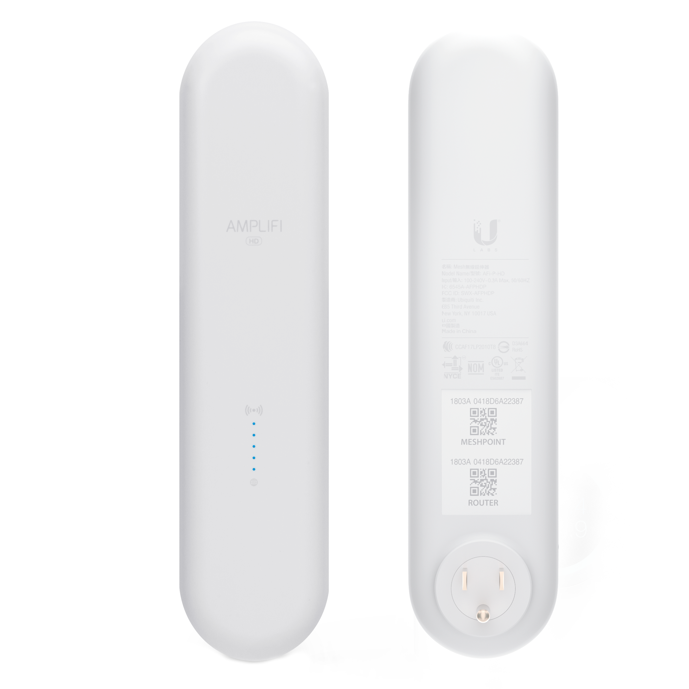 Ubiquiti AFi-HD-UK Systeme WiFi Mesh AmpliFi Prise UK