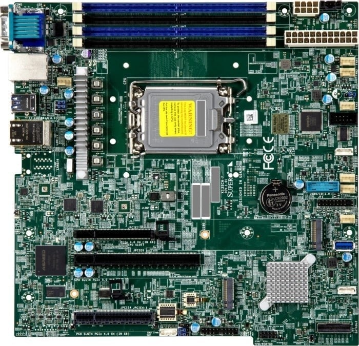 Carte mere Supermicro MBD-X13SCH-F-B Socket V0 microATX