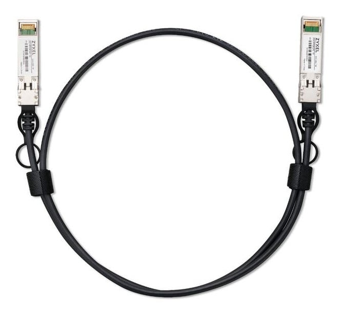 Zyxel DAC25G-1M-ZZ0101F câble InfiniBand et a fibres optiques SFP28 DAC Noir