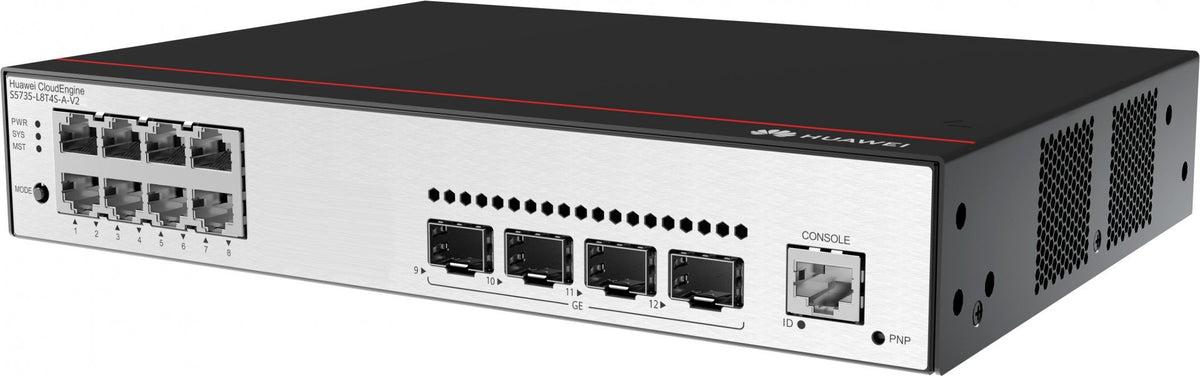 HUAWEI S5735-L8T4S-A-V2 8x10/100/1000BASE-T Ports 4xGE SFP Ports AC Power