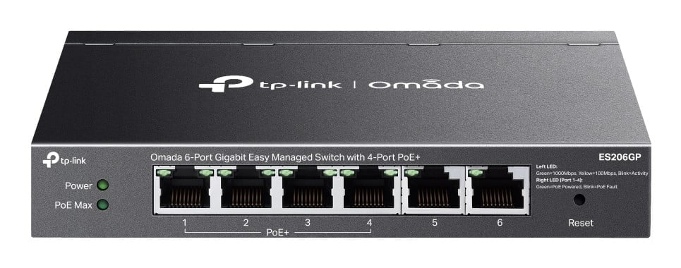 Omada 6-Port Gigabit Easy Managed Switch