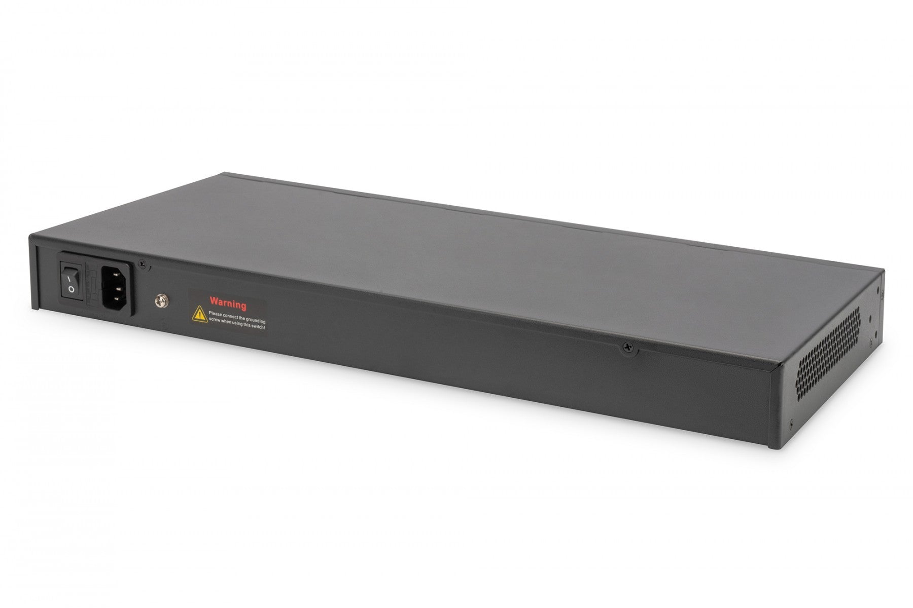 Digitus DN-95359 commutateur réseau Géré Gigabit Ethernet (10/100/1000) Connexion Ethernet, supportant l'alimentation via ce port (PoE) 1U Noir