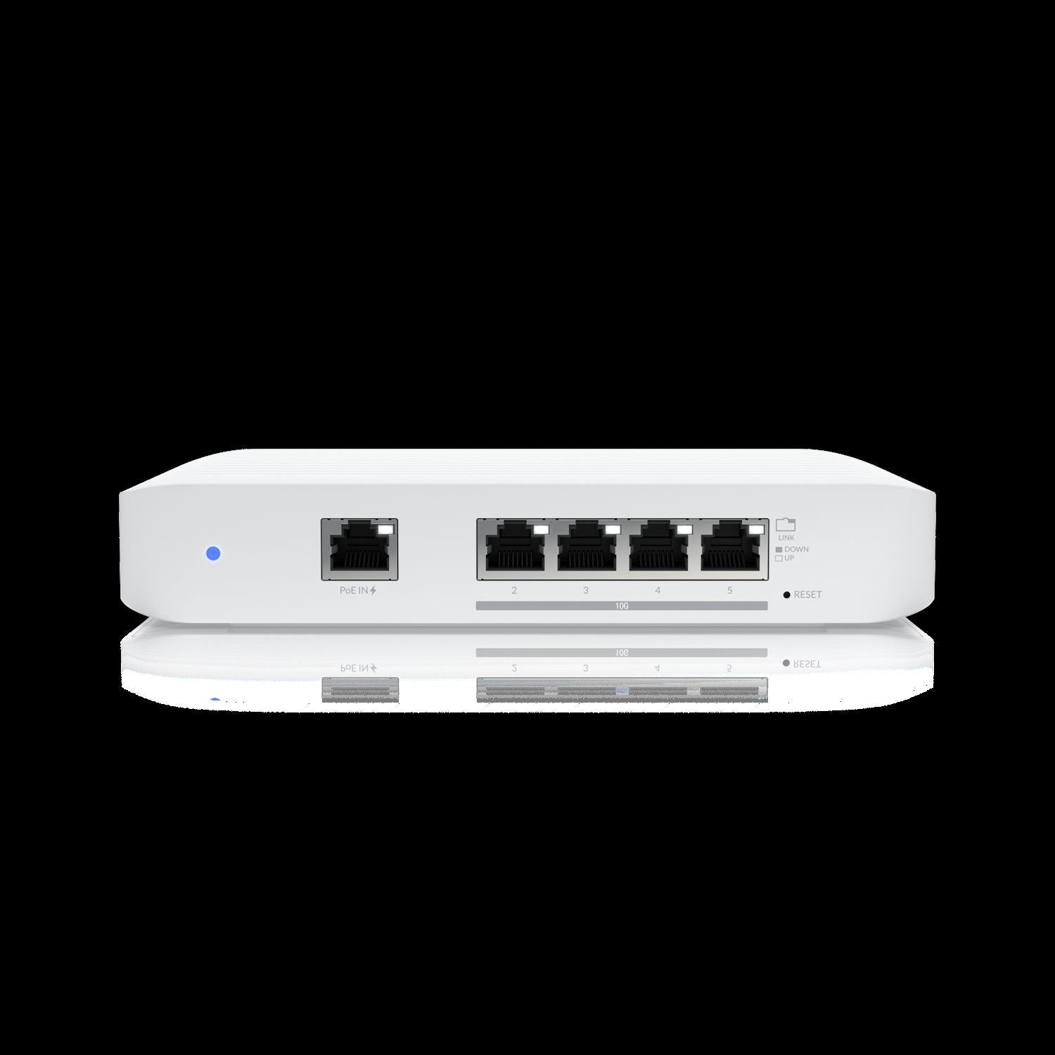 Ubiquiti USW-FLEX-XG Networks UniFi Switch Flex XG Géré L2 10G Ethernet (100/1000/10000) Connexion Ethernet, supportant l'alimentation via ce port (PoE) Blanc