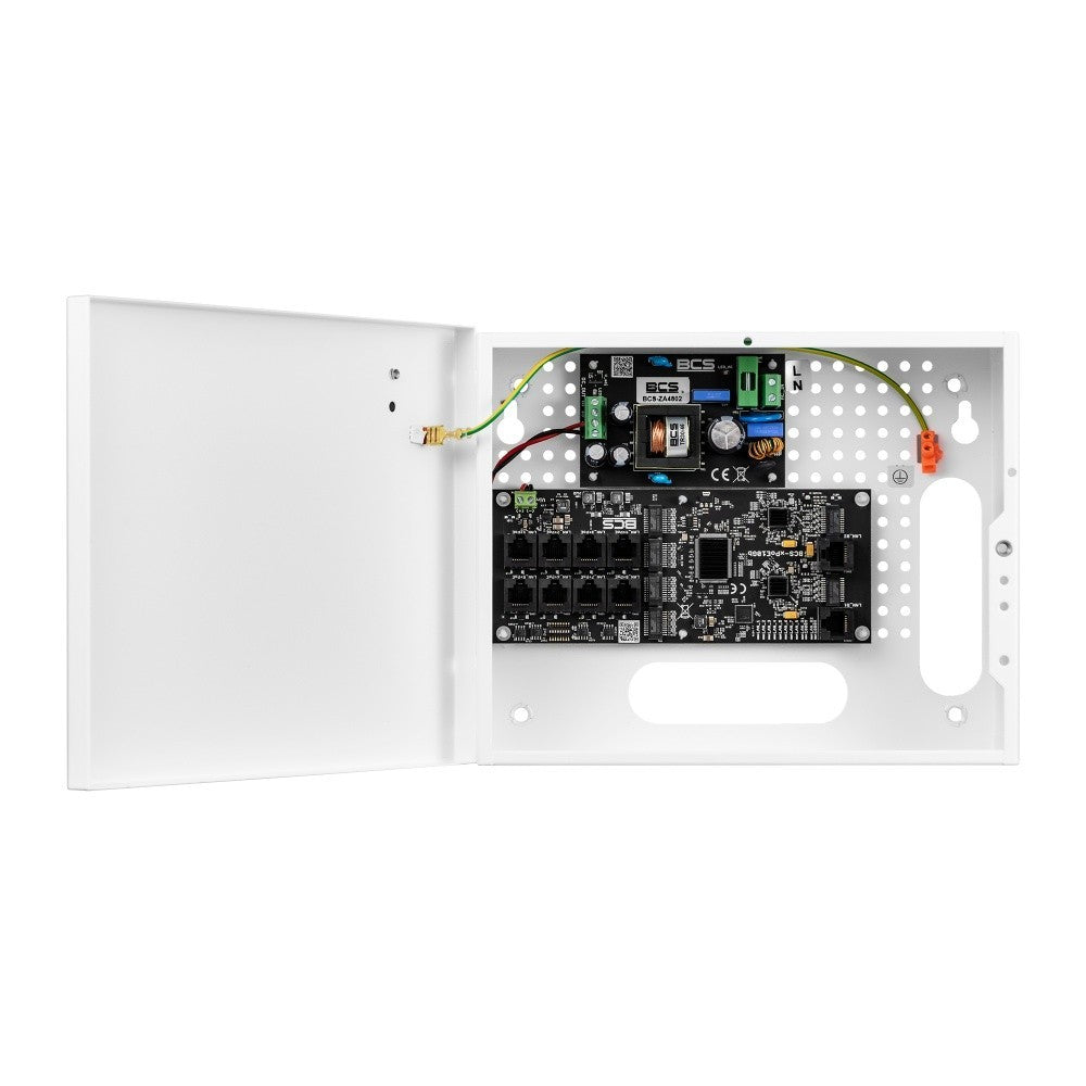 BCS BCS-IP8Gb/E-S/E Ensemble d'alimentation PoE pour caméras IP jusqu'a 8 récepteurs