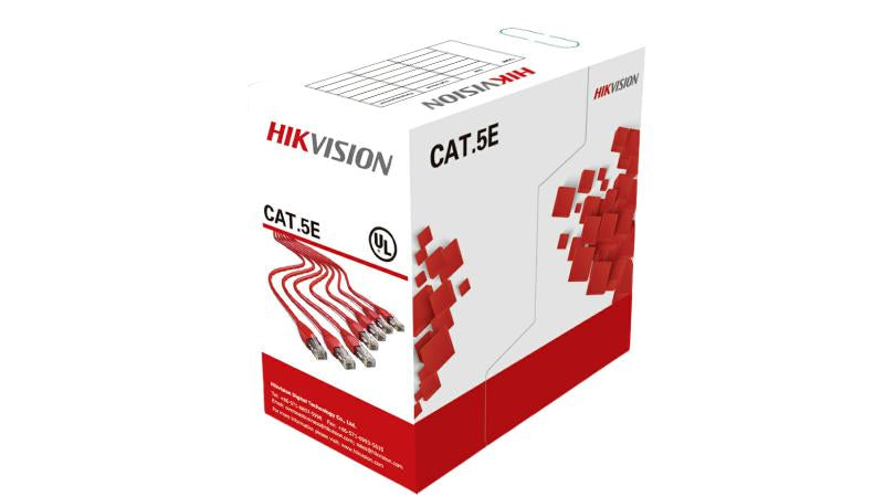 Hikvision DS-1LN5E-S 305 m câble réseau CAT5E UTP (cuivre plein, 0,5 mm, CM)