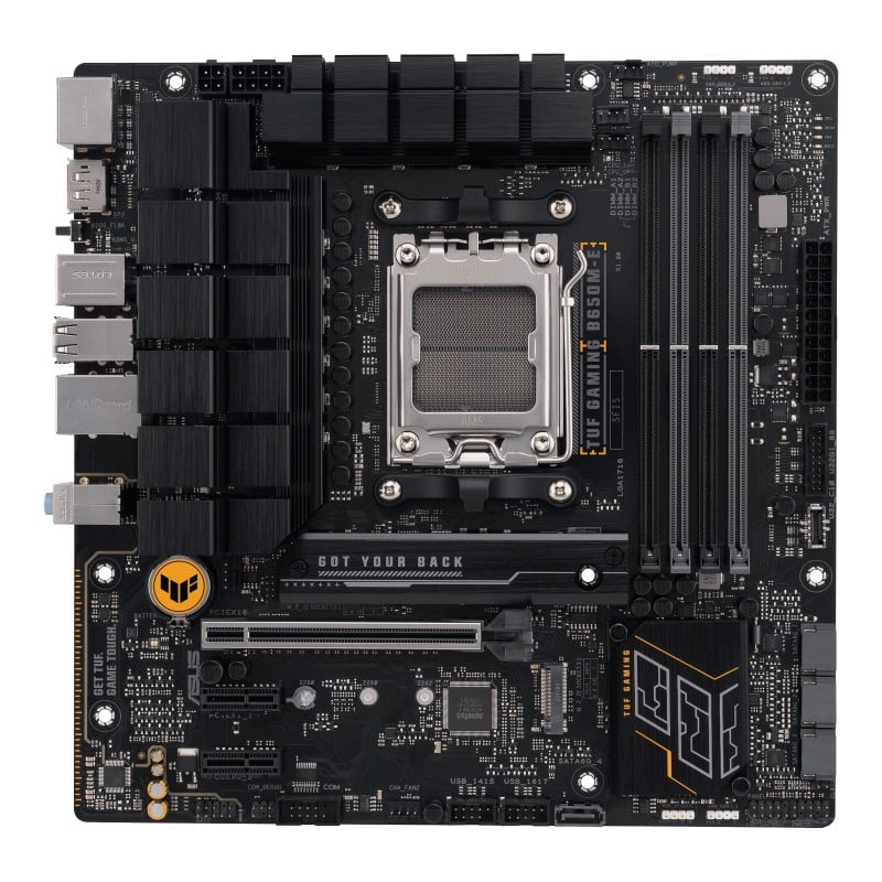 ASUS TUF GAMING B650M-E AM5 4xDDR5 mATX MB 4xSATA 2xM.2