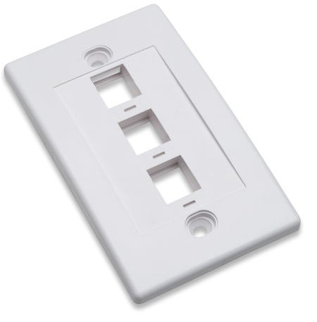 Intellinet 163309 Prise NAT avant 3x Keyst